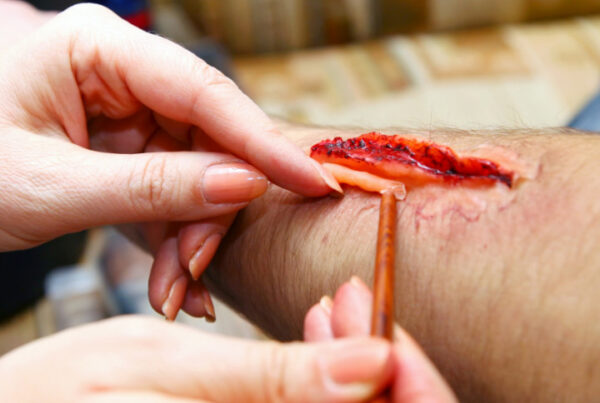 Vampire Halloween makeup by special effects makeup artists