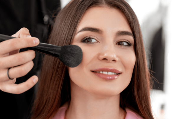 mac makeup school or qc makeup academy cheek makeup application