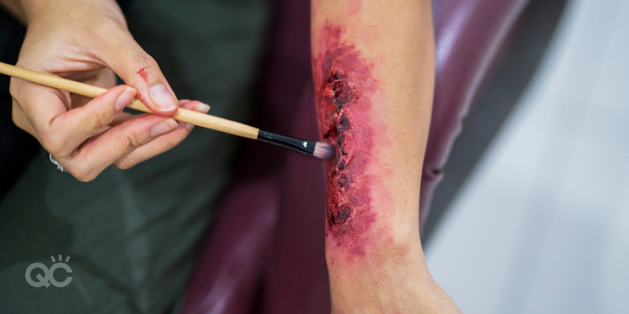special effects makeup artistry wound painting