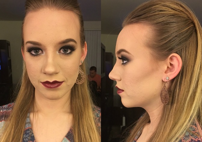 Courtney Colmery makeup