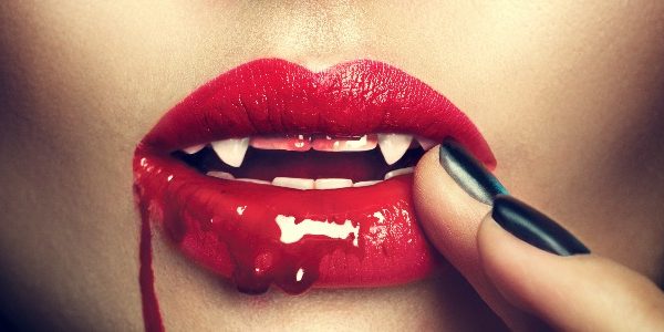 Halloween Makeup Contest Vampire Lips