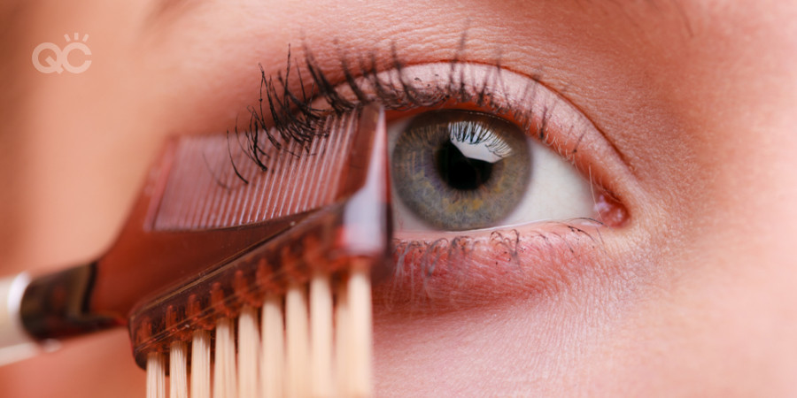 mascara brushing comb for eyelashes makeup artistry