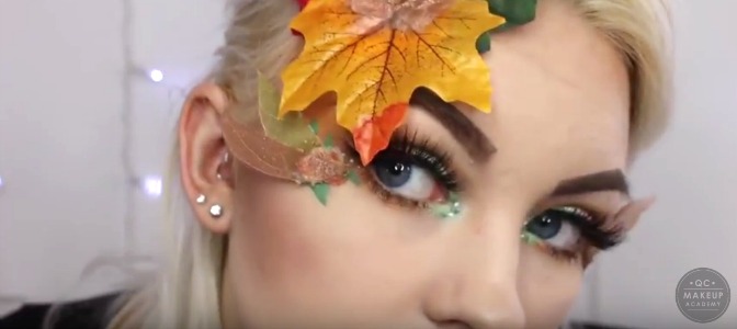 SFX Makeup Tutorial: 3D Autumn Leaves