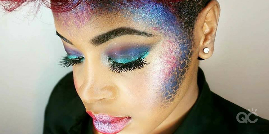 queenella gibson - qc makeup academy reviews and showcasing off her artistic talent