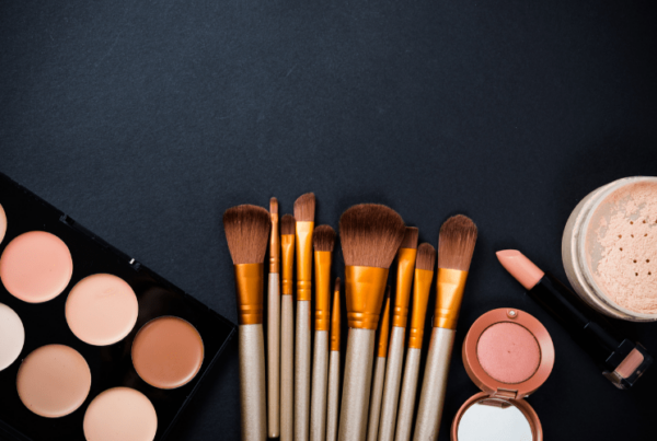 professional makeup products and brushes