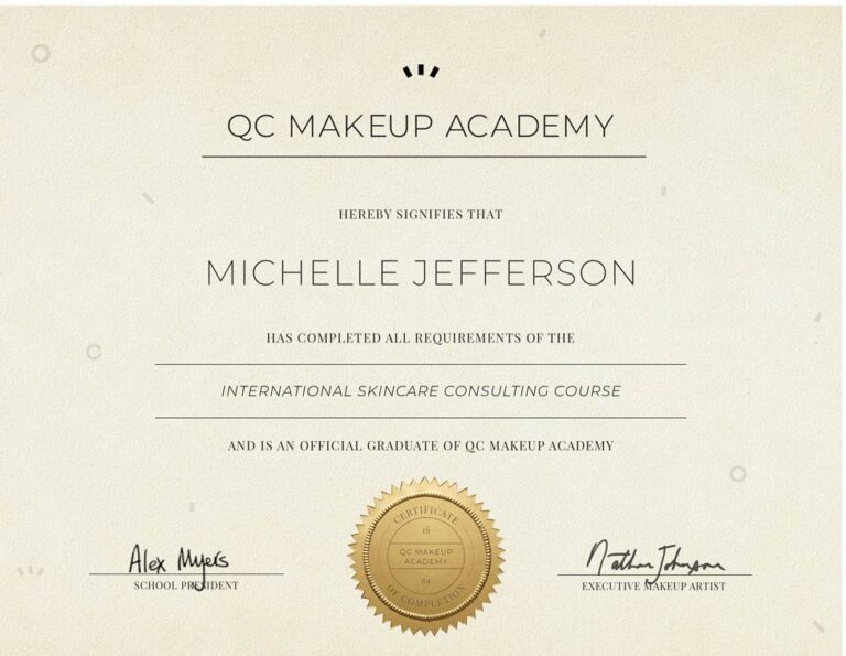 Skincare Course QC Makeup Academy