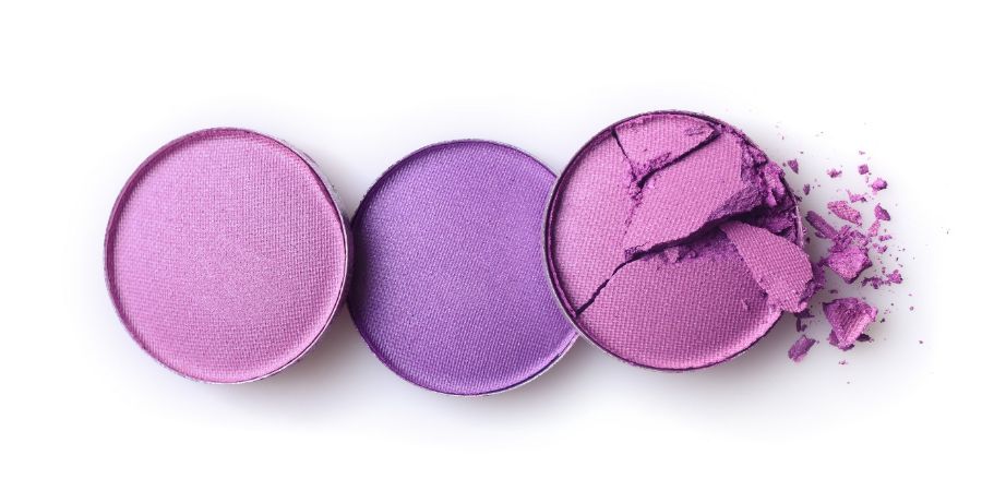 Purple blush colors, makeup trends